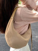 Lydia Halfmoon Imitationssuede Tasche
