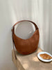 Lydia Halfmoon Imitationssuede Tasche