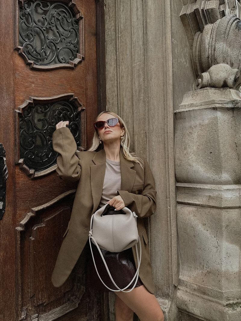 Parker Kunstleder Tasche
