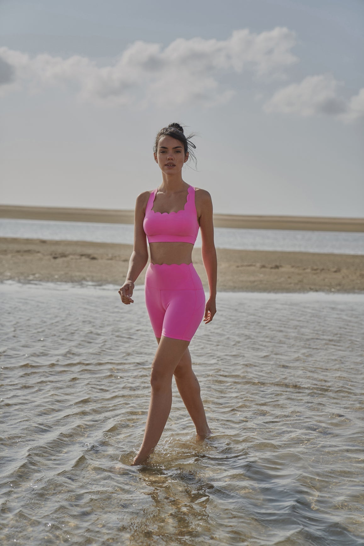 Anna | Formende Biker-Shorts mit hohem Bund