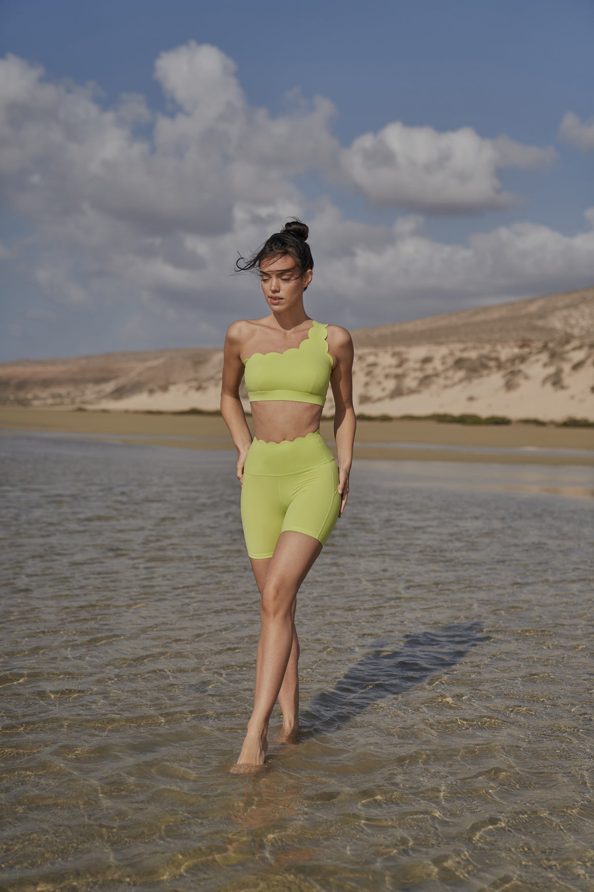Anna | Formende Biker-Shorts mit hohem Bund