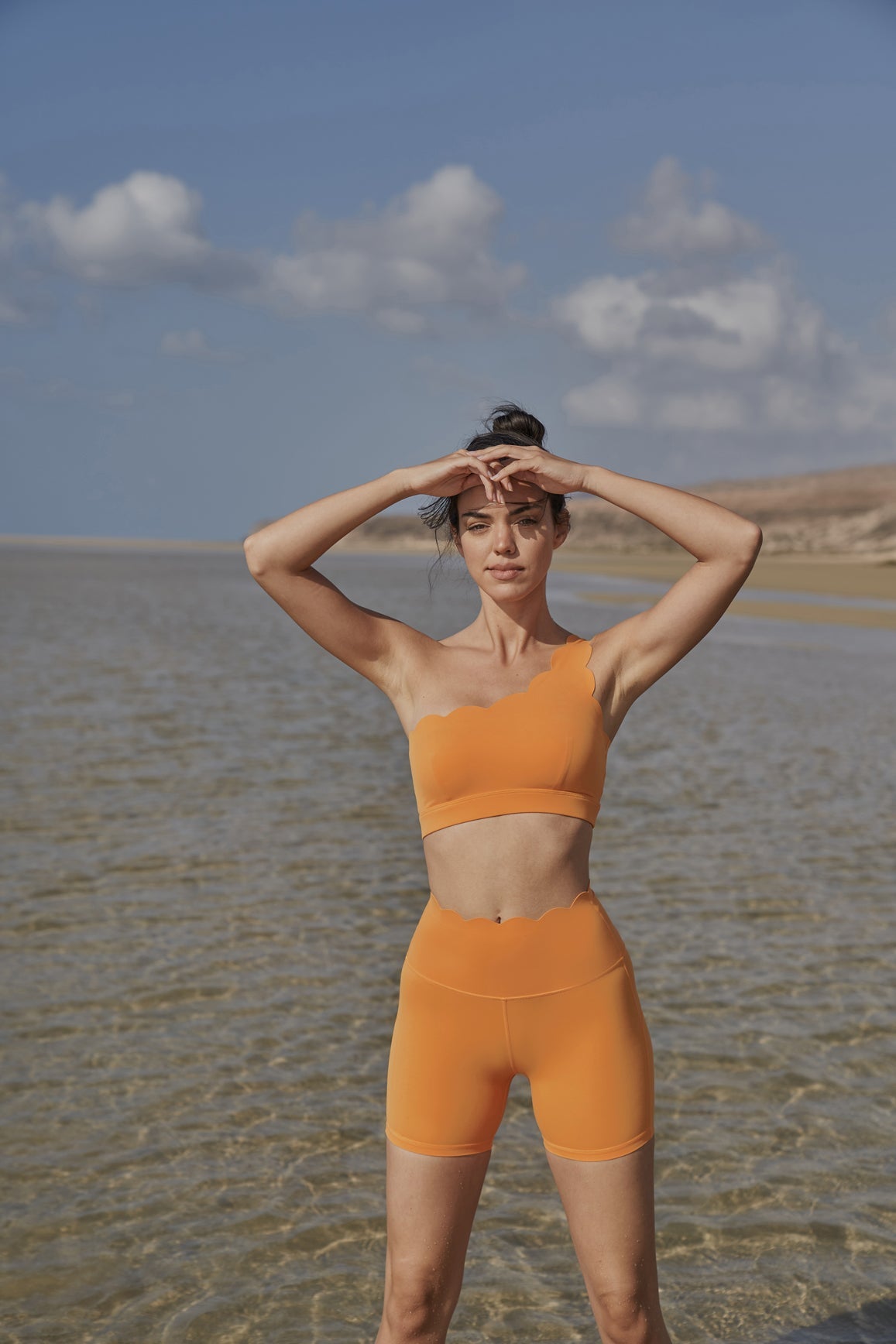 Anna | Formende Biker-Shorts mit hohem Bund