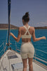 Anna | Formende Biker-Shorts mit hohem Bund