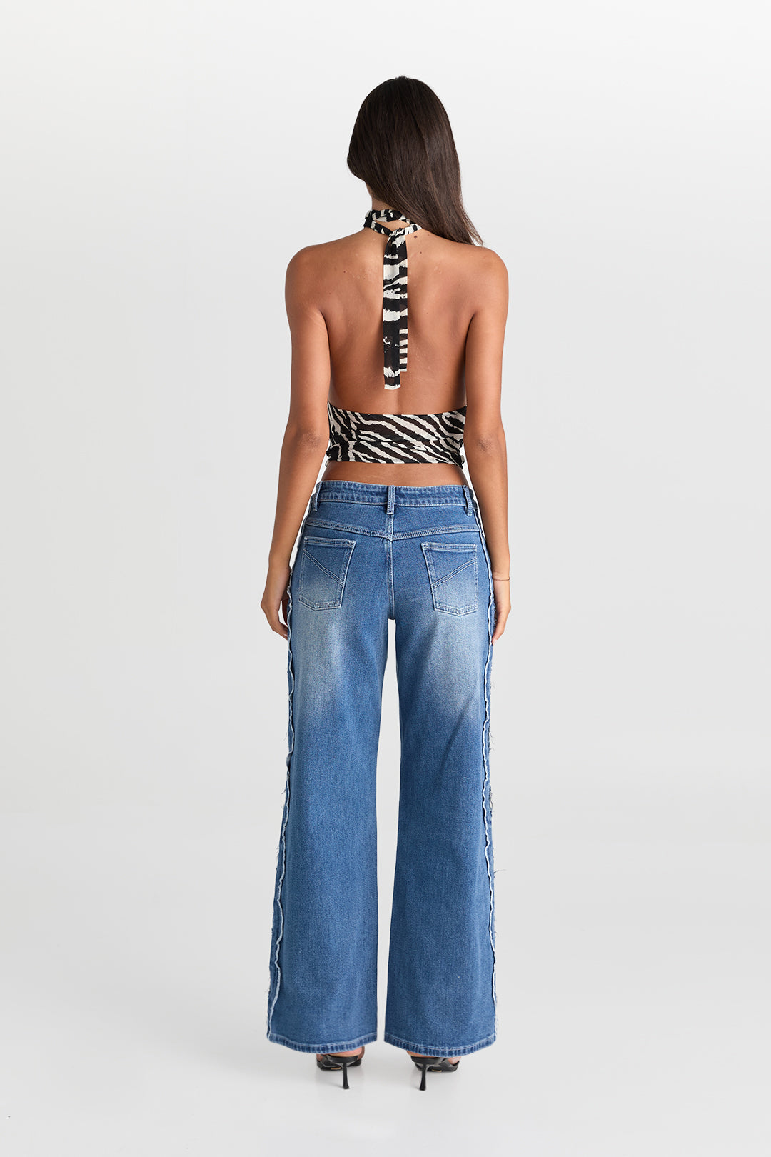 Cairo | Jean – Lässiger Chic in Mittelblau