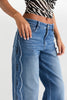 Cairo | Jean – Lässiger Chic in Mittelblau
