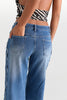 Cairo | Jean – Lässiger Chic in Mittelblau