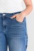 Cairo | Jean – Lässiger Chic in Mittelblau