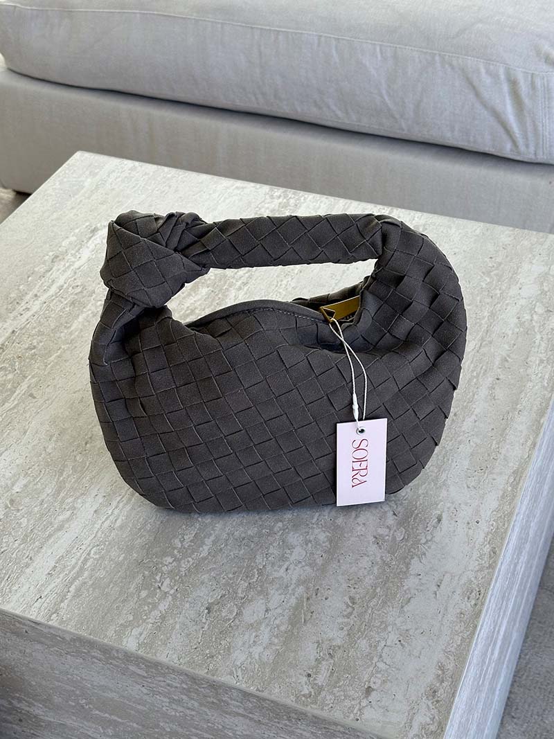Mini-Suède Gewebte Tasche