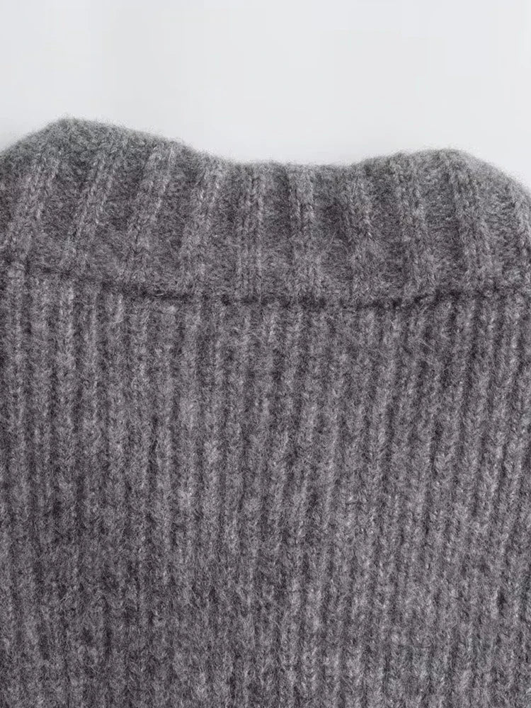 BEAN | Warm wool cardigan with zipper
