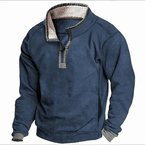 Alexander | Fleecegefüttertes Herbstshirt