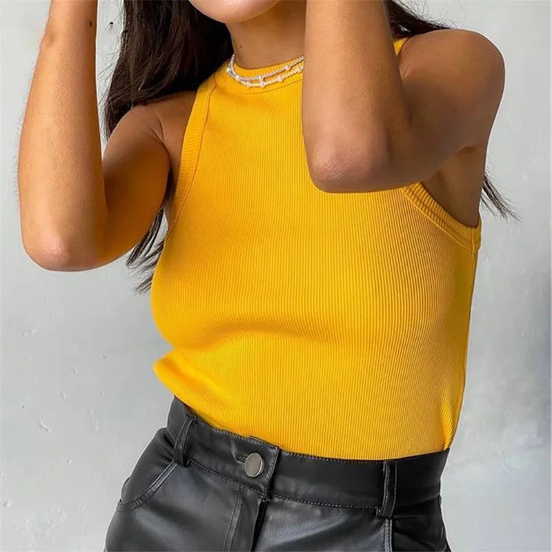 Sarah | Ärmelloses Freizeit Tanktop