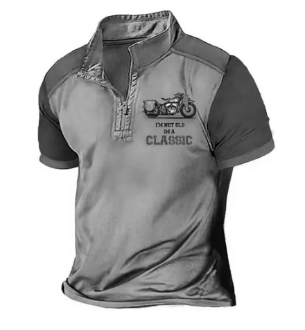 Tobias | Stilvolles Polo-Shirt mit halbem Reißverschluss