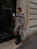 TALIA | Luxe Woolen Chic™ Mantel mit passendem Schal