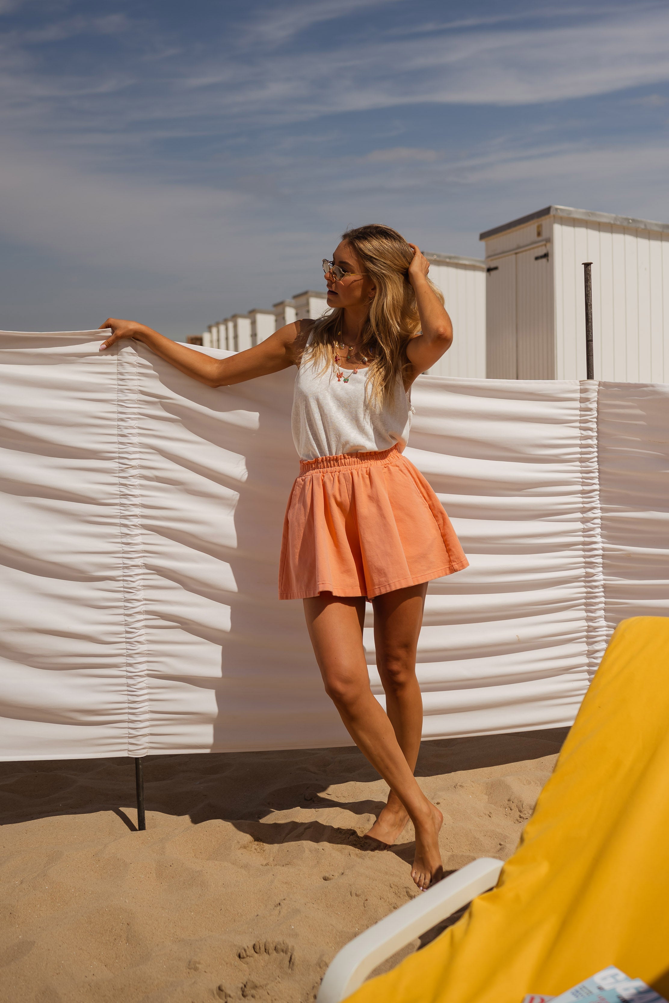 Ella | Kurze Erica - orange