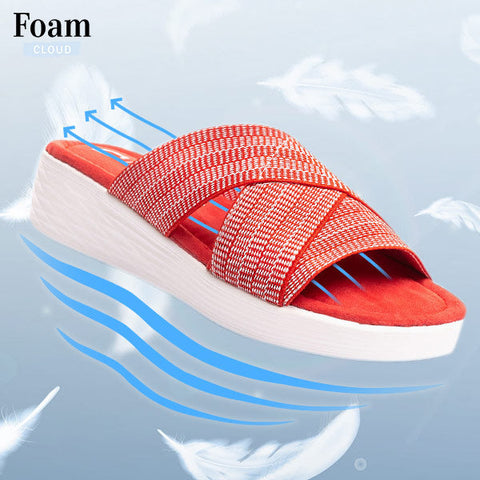 Donna | FoamCloud Trendige Sommersandalen