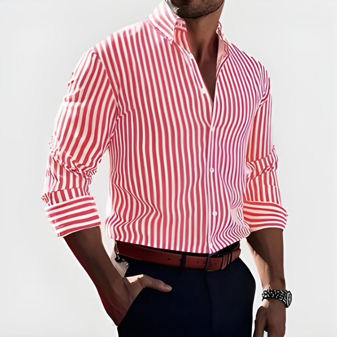Lennart | Elegantes Gestreiftes Hemd
