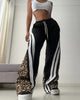 Kiara | Leopard Track Pants