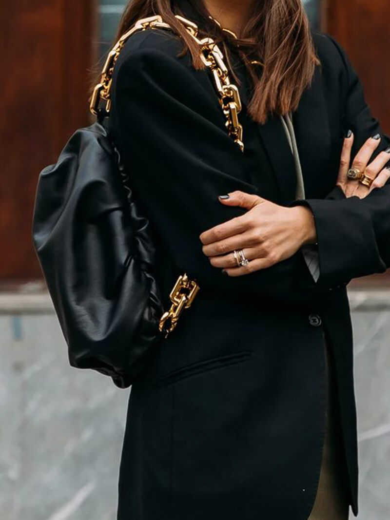Current | Cloud Pouch Bag – Elegant, Versatile, Chain Strap