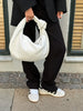 Elegante gewebte Schultertasche Medium