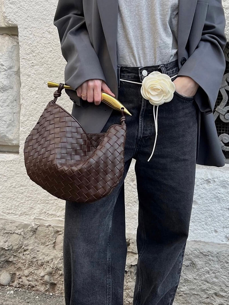 Clio Geflochtene Tasche