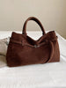 Dalila-Tasche aus veganem Wildleder