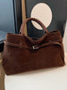 Dalila-Tasche aus veganem Wildleder