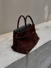 Dalila-Tasche aus veganem Wildleder