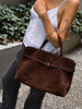 Dalila-Tasche aus veganem Wildleder