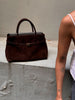 Dalila-Tasche aus veganem Wildleder