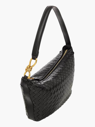 Isa gewobene Tasche aus veganem Leder