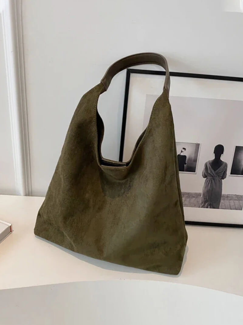 Jenna Veloursleder Tasche