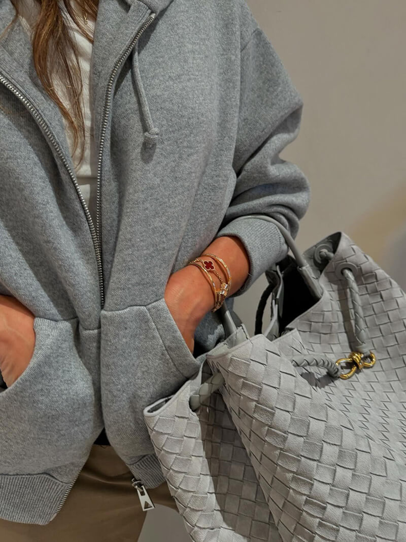Lucia Kunstsuède Tasche