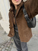 Monika | Kunstwildlederjacke