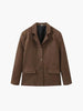 Monika | Kunstwildlederjacke