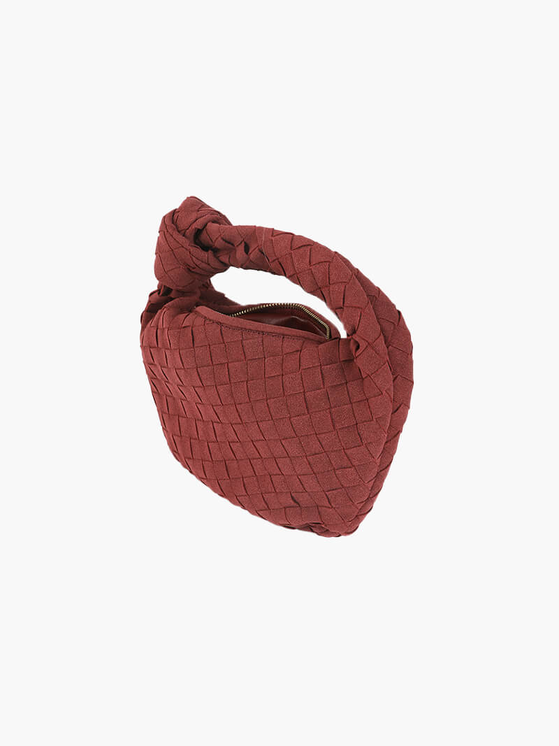 Mini-Suède Gewebte Tasche