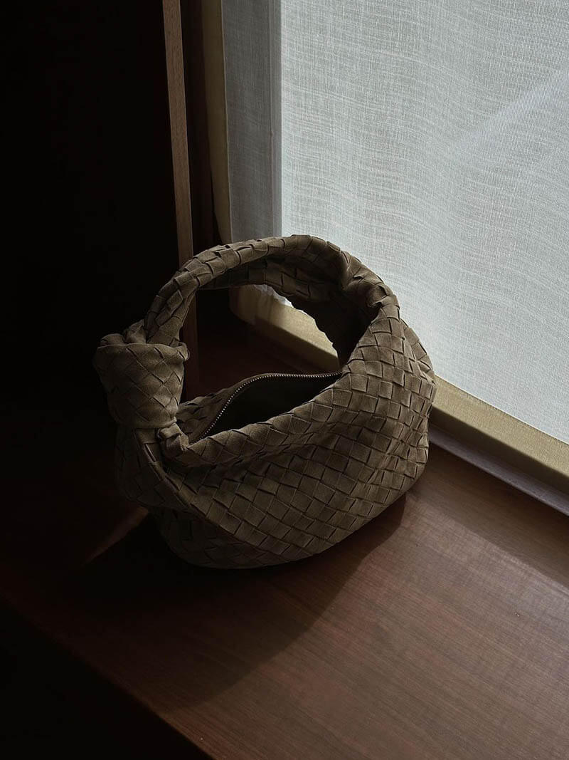 Mini-Suède Gewebte Tasche