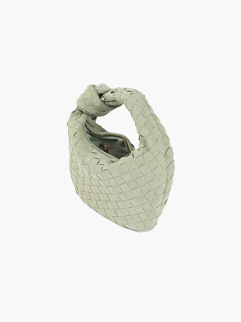 Mini-Suède Gewebte Tasche