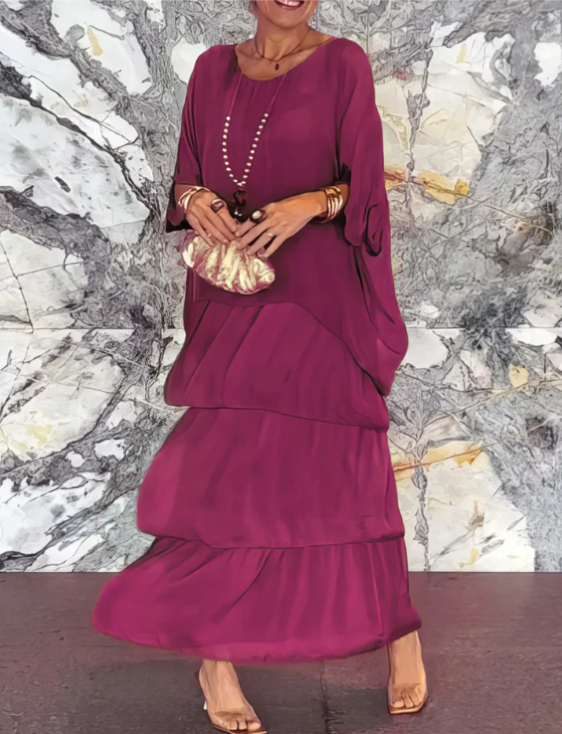 Marcela | Fließendes Maxi-Kleid für zeitlose Eleganz