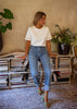 Ophelia | Baumwollbluse mit Stickdetails