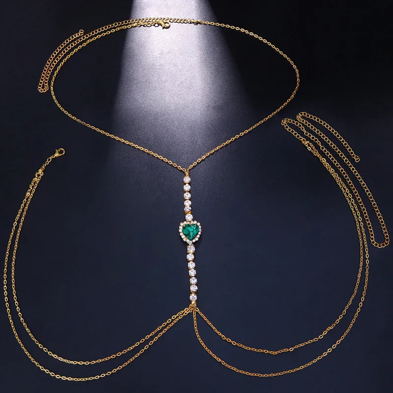 Maria | Heart Chest Kette