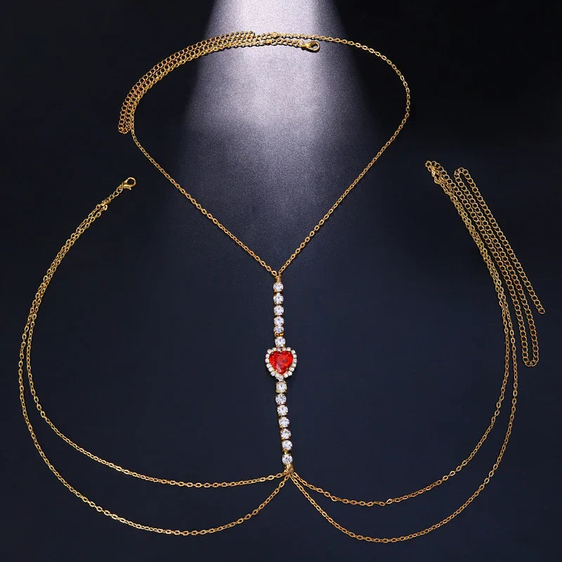 Maria | Heart Chest Kette