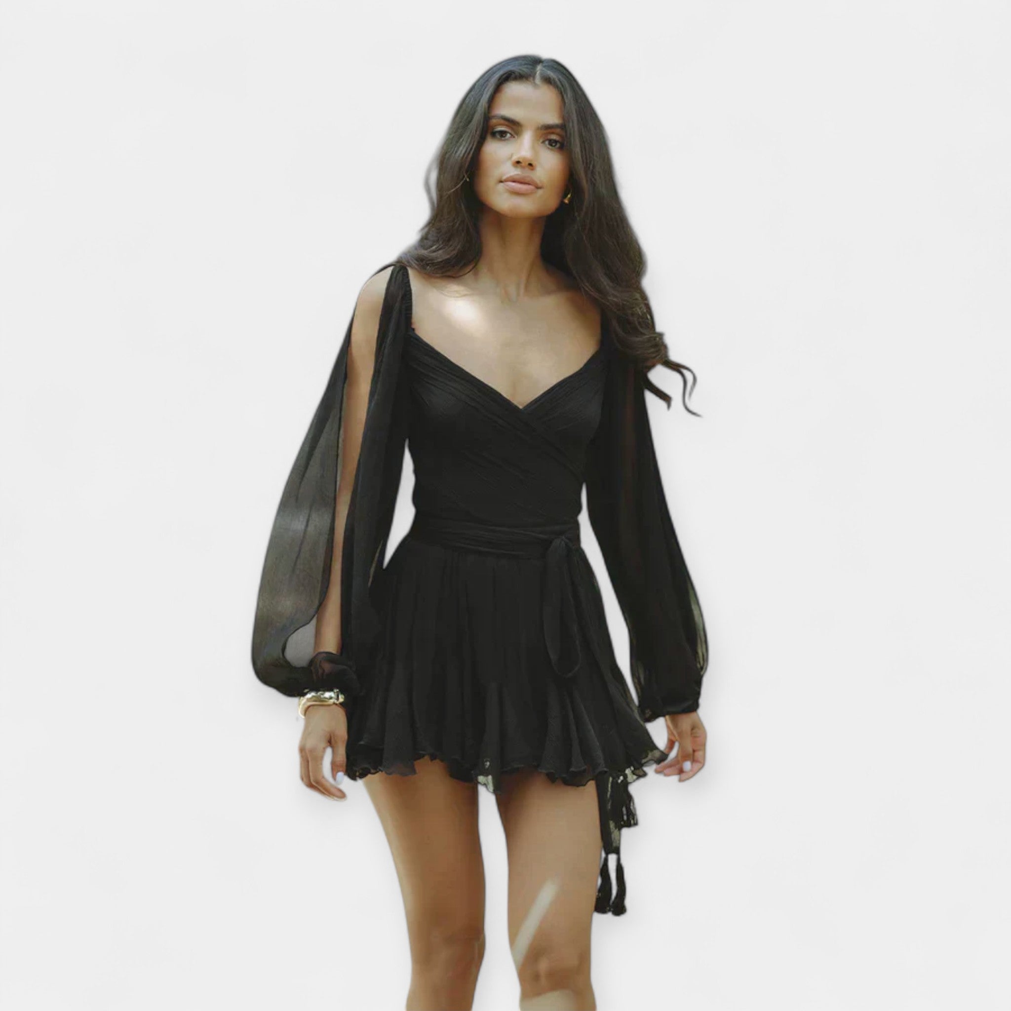 Jake | Romantisches Kurzarmkleid