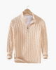 Vaugn | Pullover mit halbem Reißverschluss