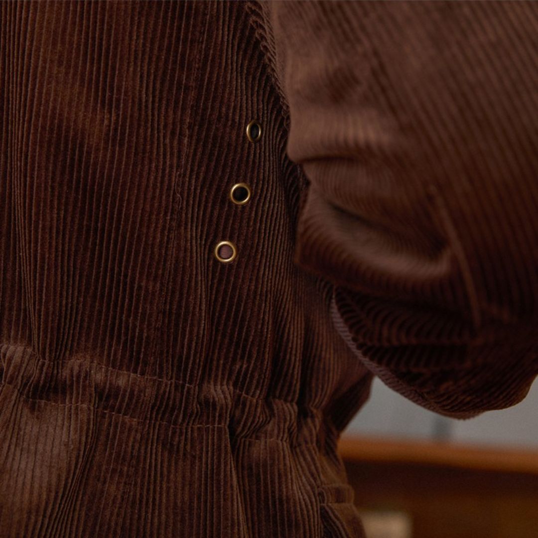 Giandola | Vintage-Jagdjacke aus Cord-Baumwolle