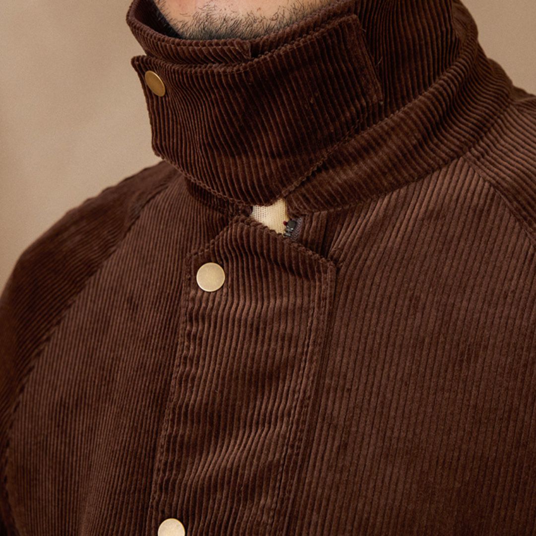 Giandola | Vintage-Jagdjacke aus Cord-Baumwolle