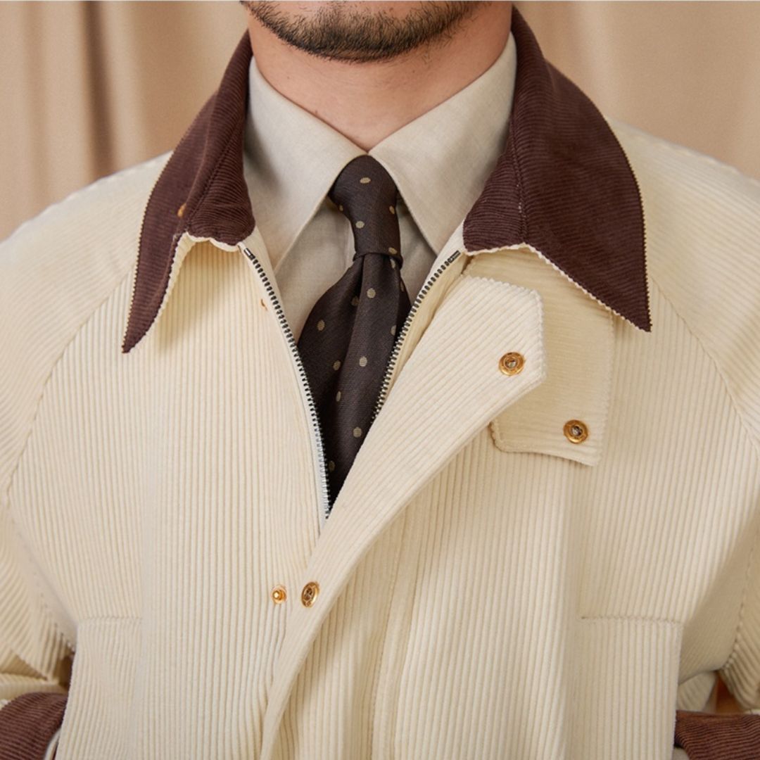 Giandola | Vintage-Jagdjacke aus Cord-Baumwolle