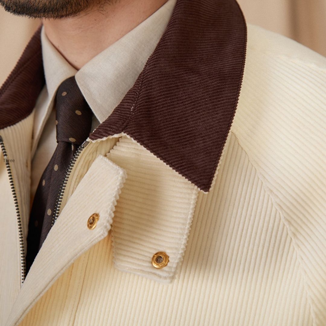 Giandola | Vintage-Jagdjacke aus Cord-Baumwolle