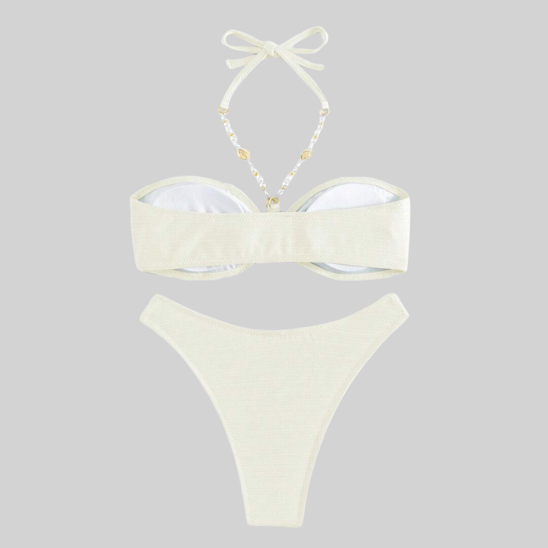 Elegance Perlen-Chic Top