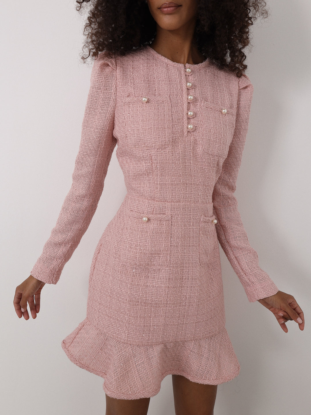 Amaris | Elegantes Tweedkleid