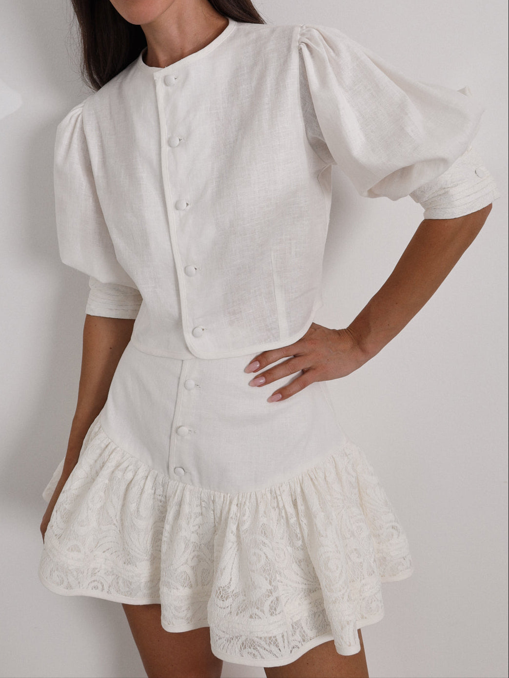 Felicia | Elegante Leinenbluse